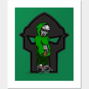 MF DOOM T'shirt ''double team you with them emu' Posters and Art